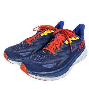 Hoka One One Clifton 9 Mens Running Shoes Blue 1127895 9.5D